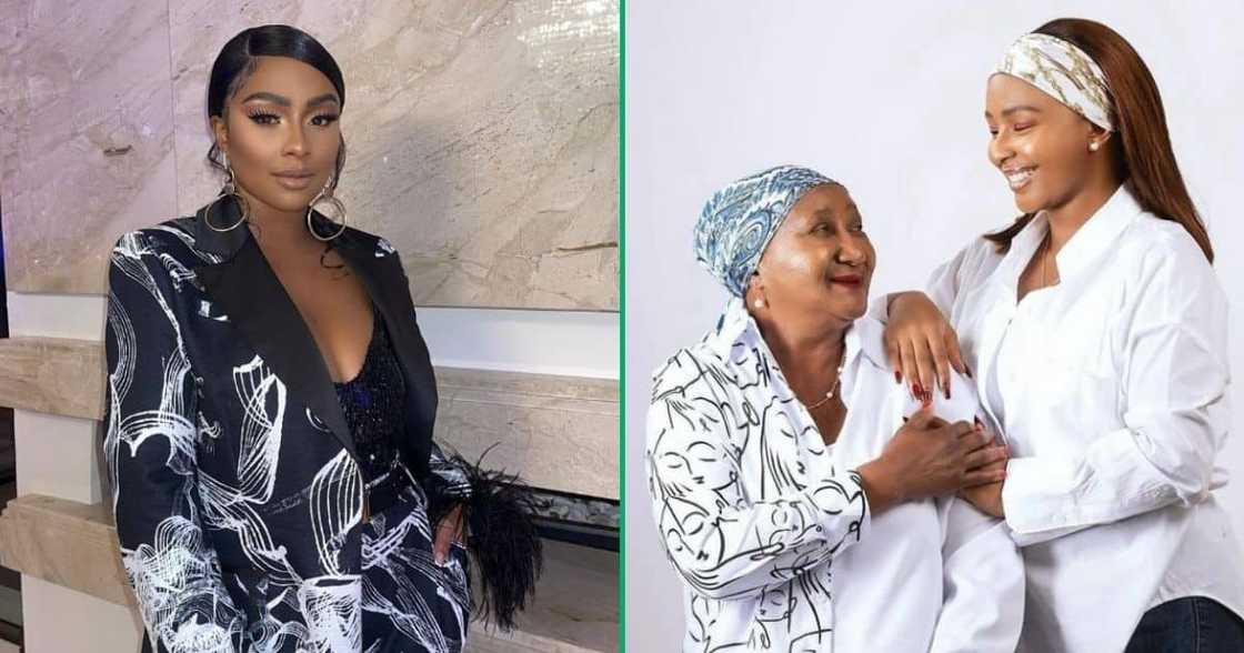 Boity's grandmother dies Boity's grandmother dies