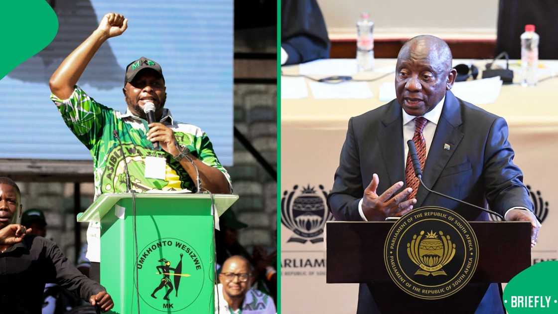 Floyd Shivambu criticised Cyril Ramaphosa Floyd Shivambu criticised Cyril Ramaphosa