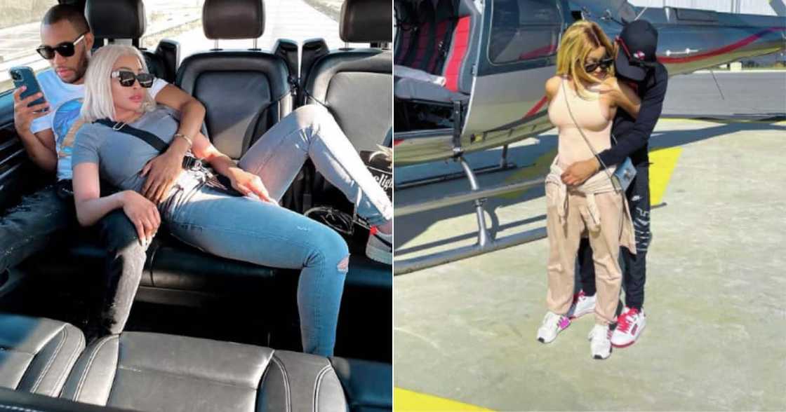 Khanyi Mbau's boo Kudzai Mushonga gets dragged for dissing dark skin Khanyi Mbau's boo Kudzai Mushonga gets dragged for dissing dark skin