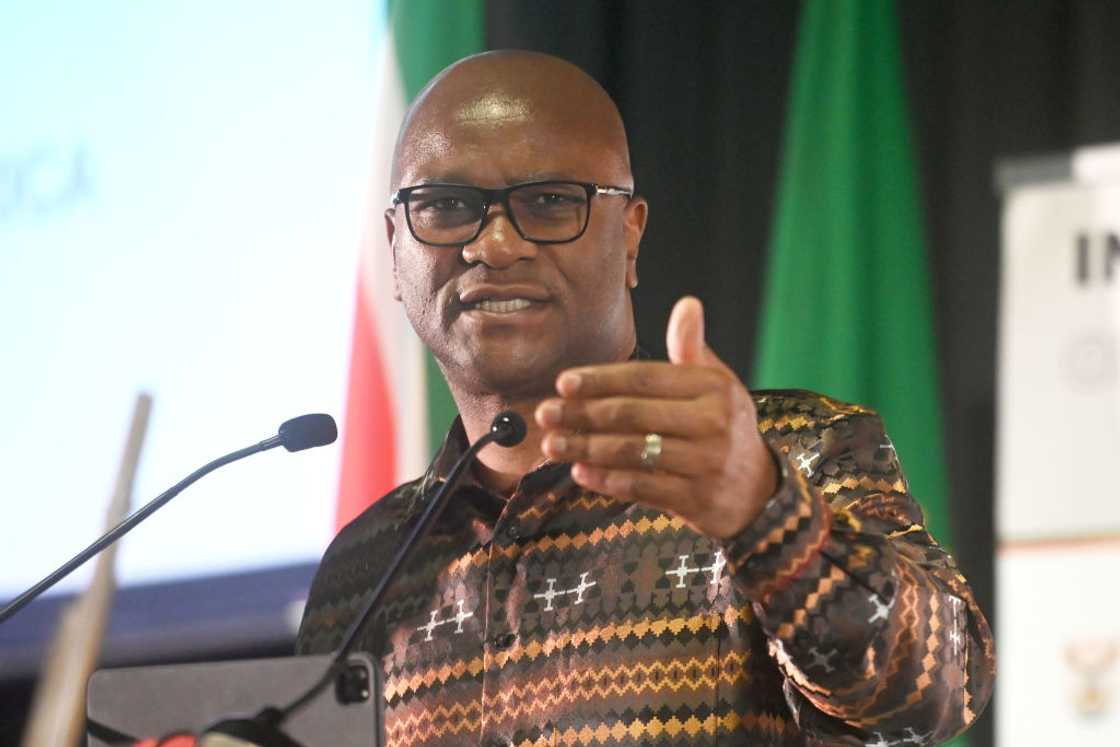 Former Police Minister Nathi Mthethwa was found dead at the Hyatt Hotel in Paris, France