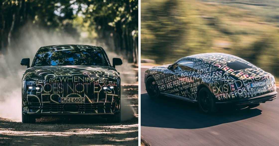 rolls-royce spectre driving