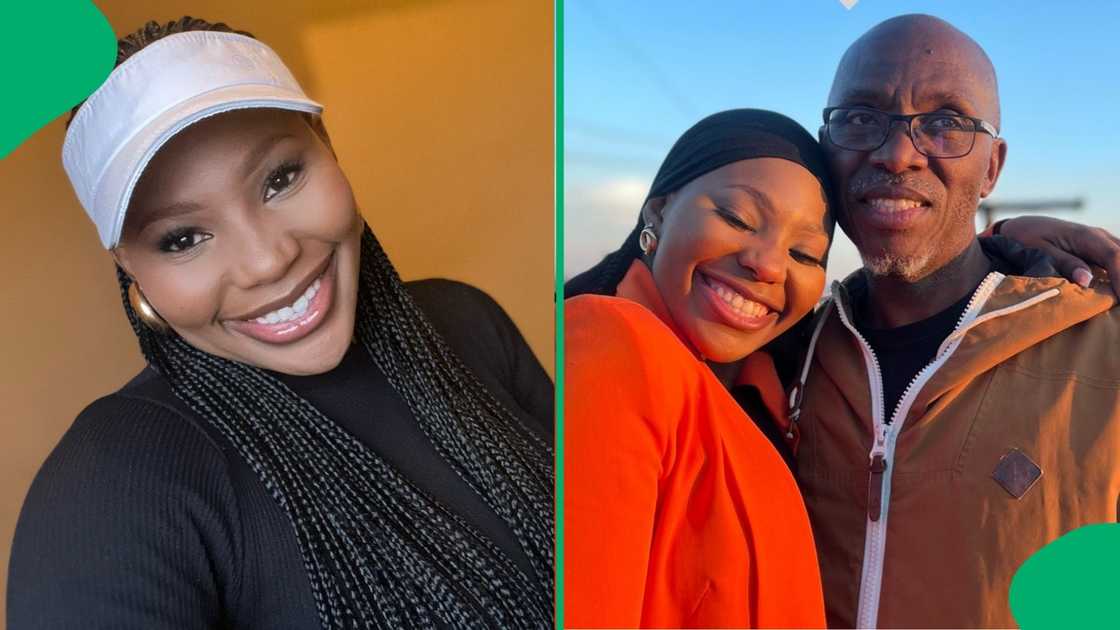 A Mzansi woman gushed about her close relationship with her dad