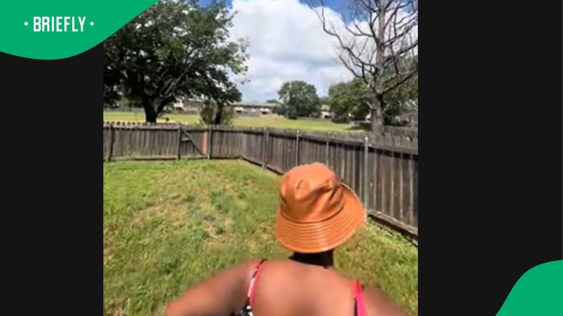 A young woman went viral on TikTok. A young woman went viral on TikTok.