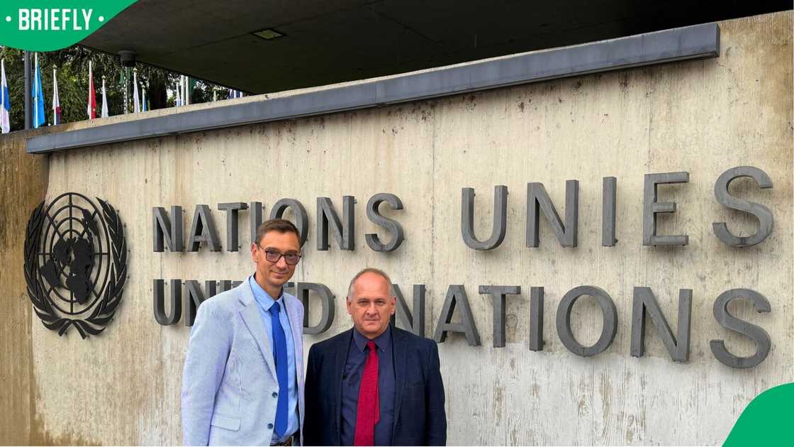 Members of Solidarity travelled to the United Nations in Geneva
