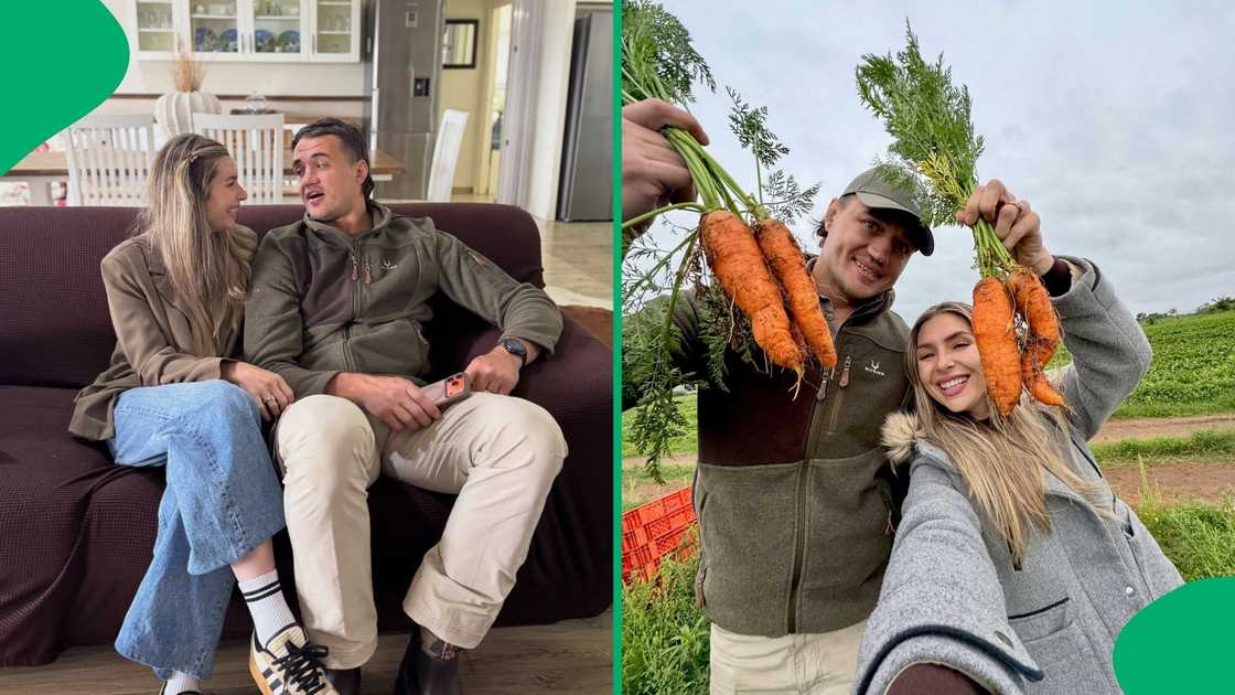 Franco Mostert's wife charmed followers with heartwarming outdoor family clips
