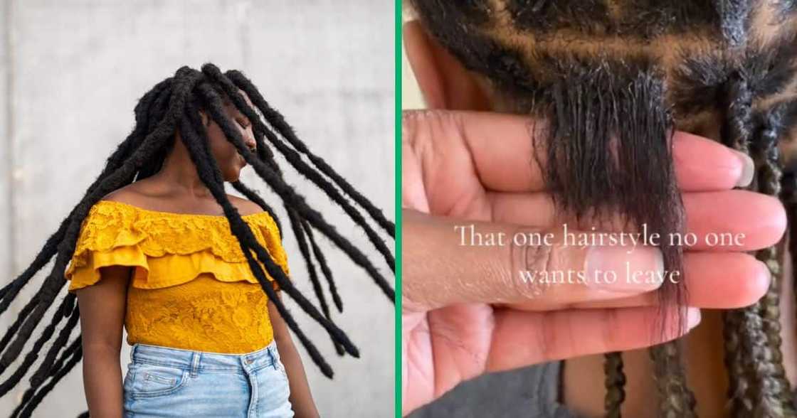 Faux locs hair damage