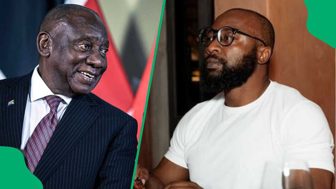 Tumelo Ramphosa, the son of president Cyril Ramaphosa, shared a sweet Father's Day post.