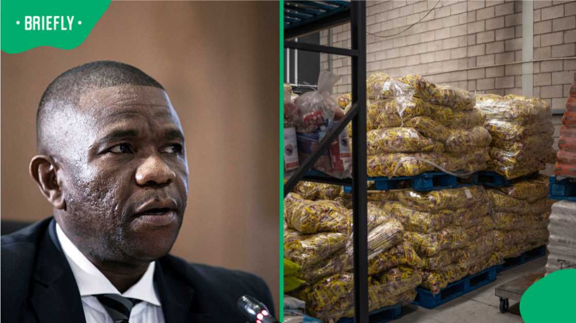 A video of General Nhlanhla Mkhwanazi exposing a warehouse went viral after it resurfaced A video of General Nhlanhla Mkhwanazi exposing a warehouse went viral after it resurfaced