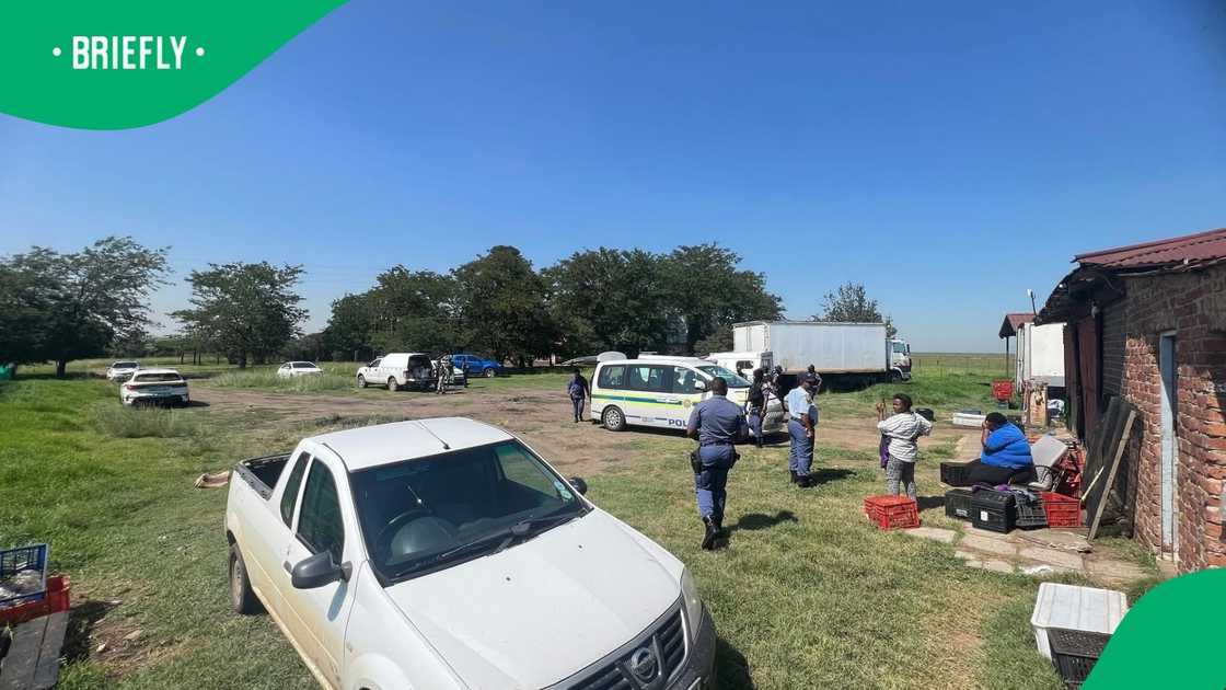 The police arrested a farmer for repackaging rotten food in Mpumalanga