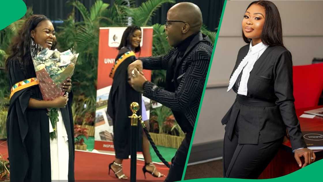 A throwback video of Dr Malinga celebrating his wife's graduation goes viral.