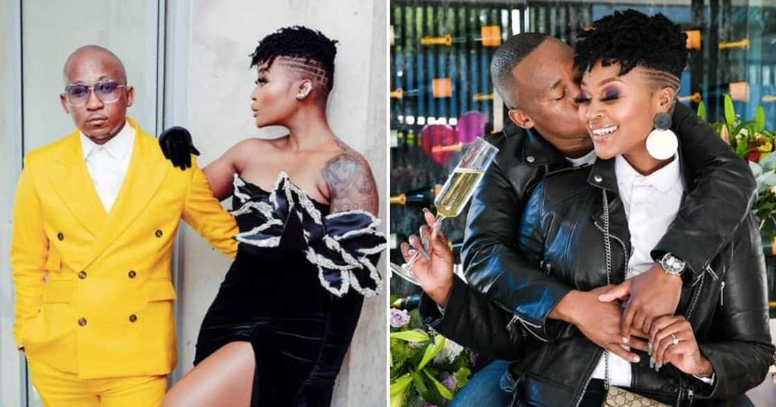 Lamiez Holworthy and Khuli Chana on 'True Love' magazine cover