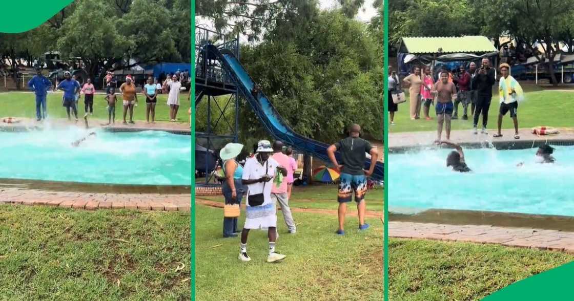 SA reacts to gent unable to swim SA reacts to gent unable to swim