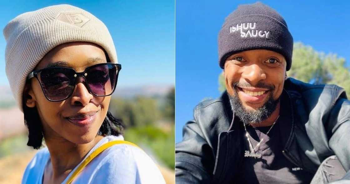 SK Khoza, fiancée Ayanda Hlongwane, posts snaps, not wearing, her engagement ring SK Khoza, fiancée Ayanda Hlongwane, posts snaps, not wearing, her engagement ring