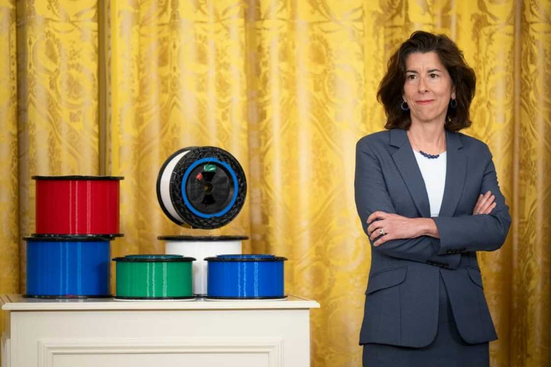 US commerce secretary Gina Raimondo will visit China next week