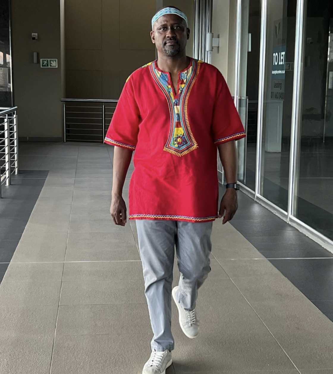 Social media was floored by Ringo Madlingozi's moves