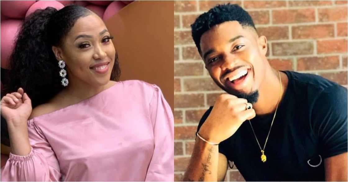 Tino Chinyani spoils Simz Ngema Tino Chinyani spoils Simz Ngema
