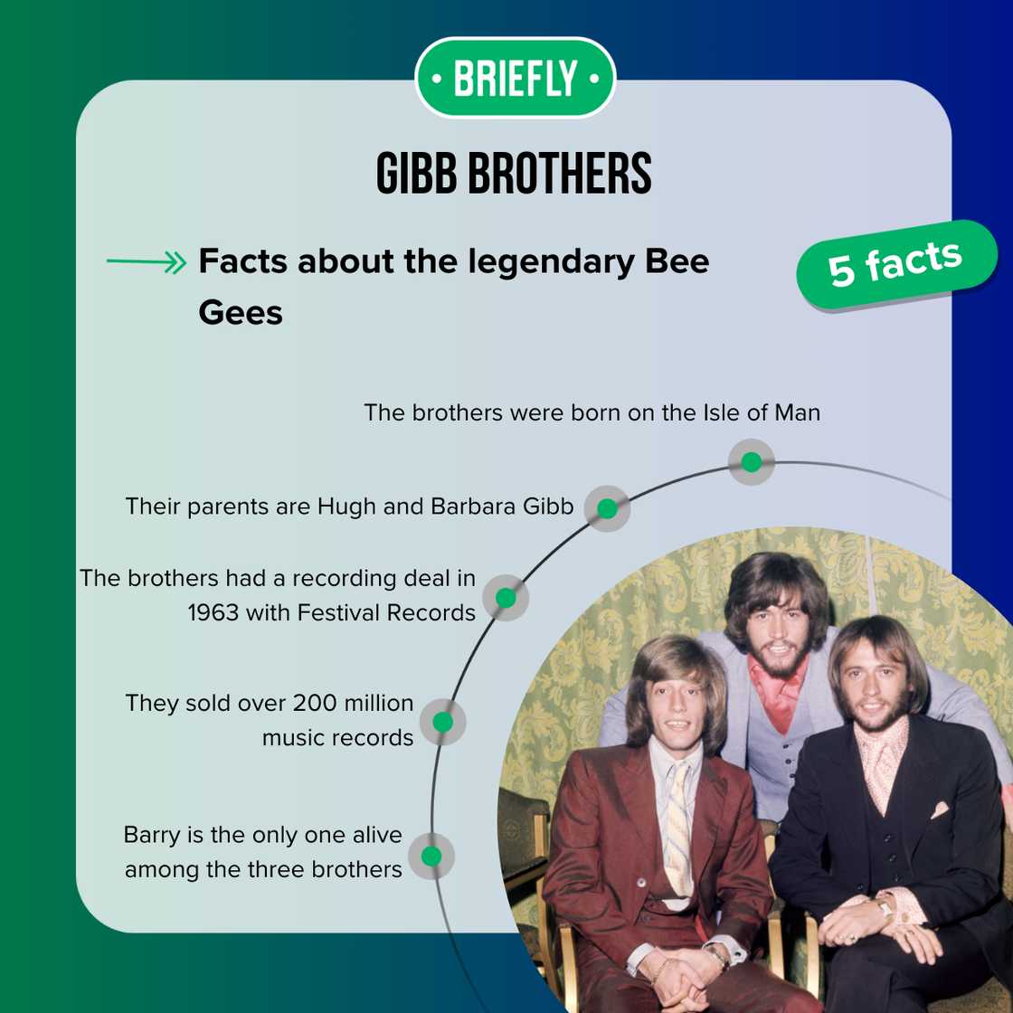 Facts about The Gibb brothers Facts about The Gibb brothers