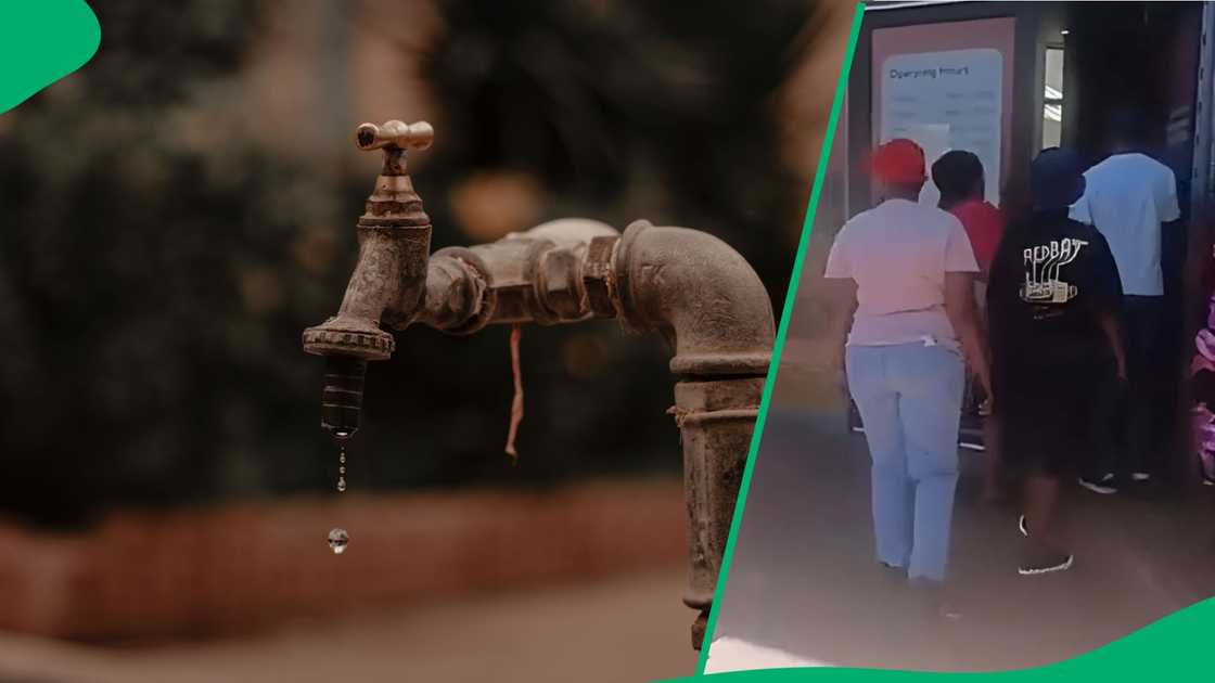 Johannesburg mayor confronted by residents over water outage Johannesburg mayor confronted by residents over water outage