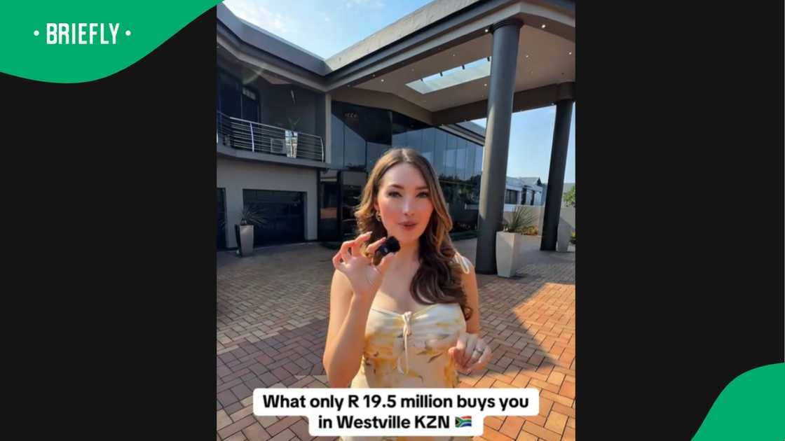 A young woman went viral.