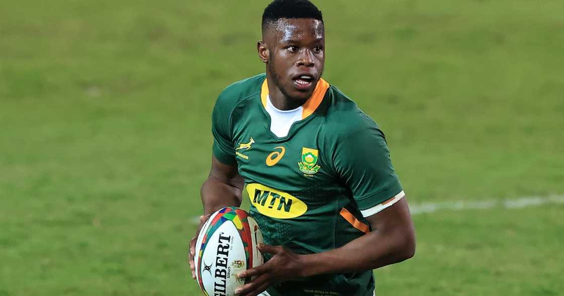 Springboks, Aphelele Fassi, rugby, Roc Nation Sports Springboks, Aphelele Fassi, rugby, Roc Nation Sports