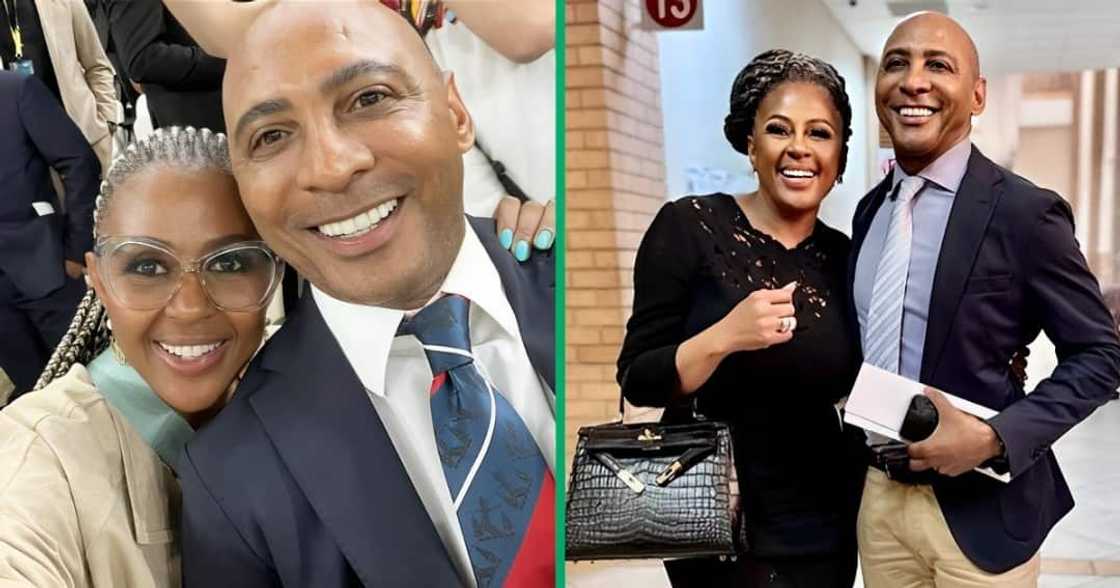 Basetsana and Romeo Kumalo stunned in retro outfits Basetsana and Romeo Kumalo stunned in retro outfits