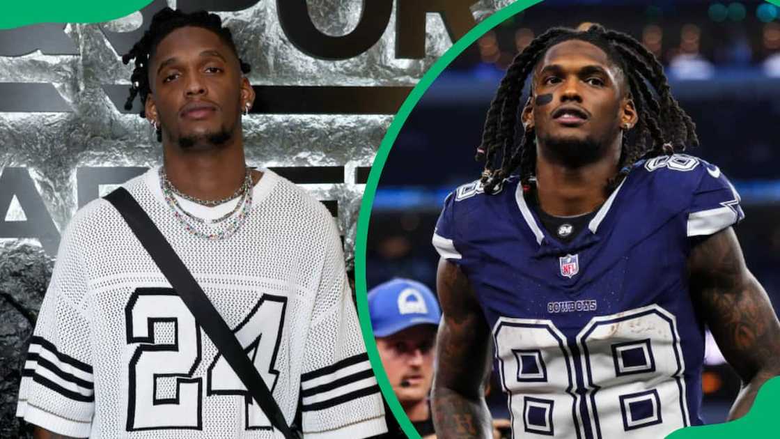 CeeDee Lamb at a GQ Sports Super Bowl Party CeeDee Lamb at a GQ Sports Super Bowl Party