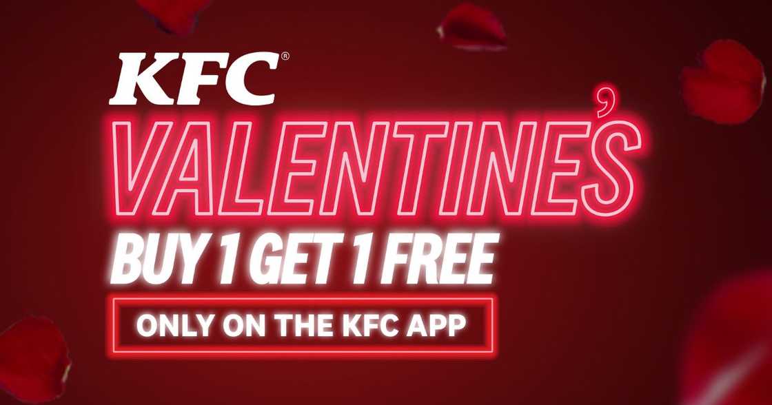 KFC serving up the love with Valentine's deals