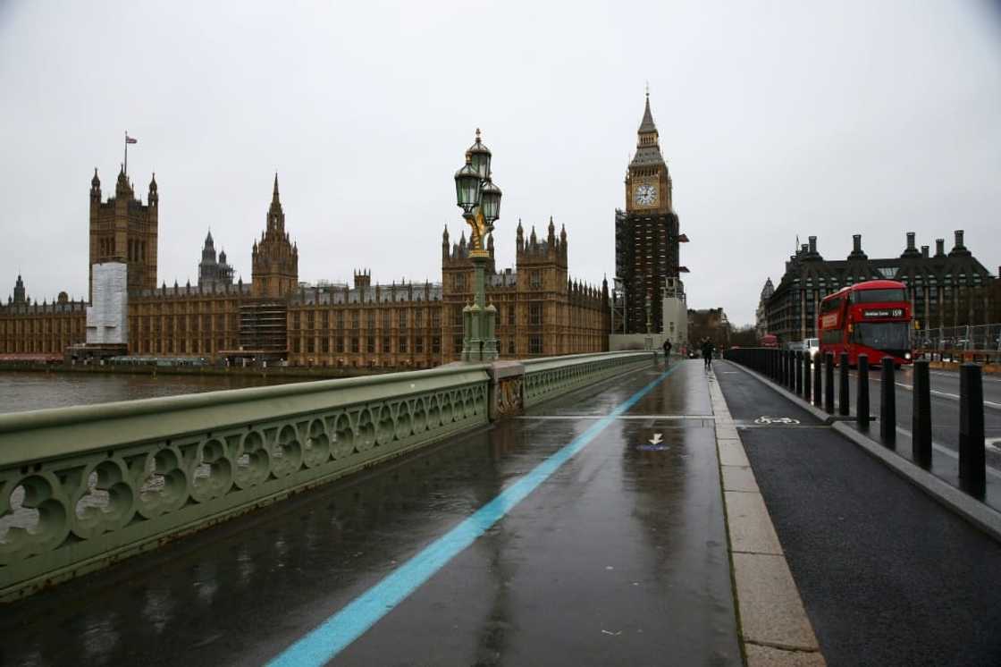 UK finance minister Jeremy Hunt is expected to deliver at Westminster a gloomy budget with tax hikes and spending cuts later in the day UK finance minister Jeremy Hunt is expected to deliver at Westminster a gloomy budget with tax hikes and spending cuts later in the day