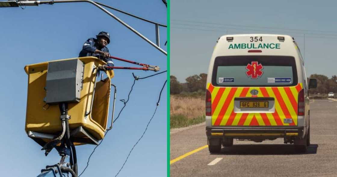 A City of Ekurhuleni electricity technician was shot while trying to restore power in Boksburg A City of Ekurhuleni electricity technician was shot while trying to restore power in Boksburg