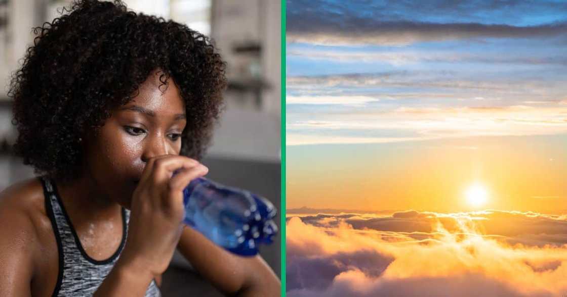 Johannesburg residents have been warned to stay hydrated because of the heatwave Johannesburg residents have been warned to stay hydrated because of the heatwave