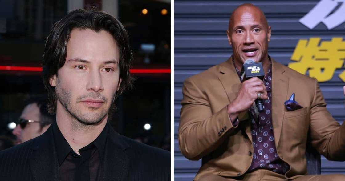 keanu reeves and dwayne johnson keanu reeves and dwayne johnson