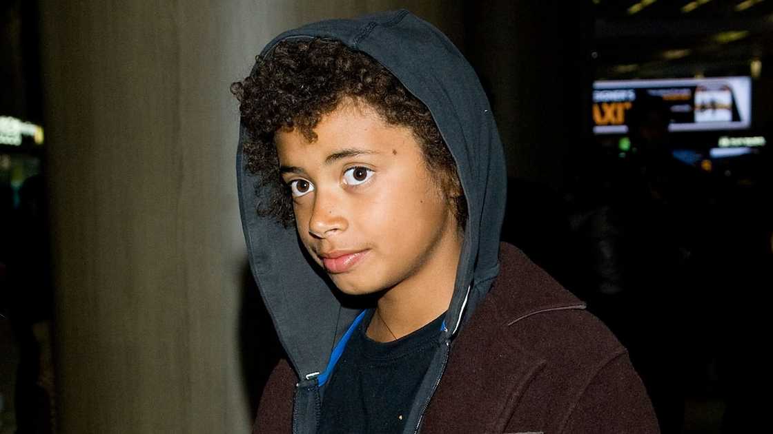 Actor Hugh Jackman's son Actor Hugh Jackman's son