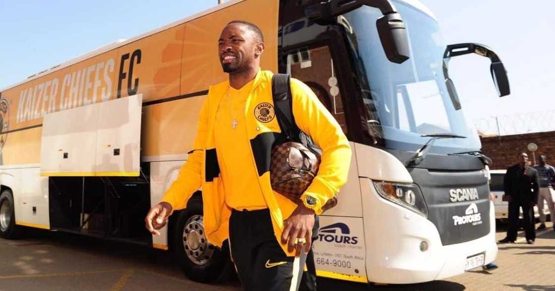 Kaizer Chiefs striker Bernard Parker has been praised by coach Gavin Hunt. Image: Twitter Kaizer Chiefs striker Bernard Parker has been praised by coach Gavin Hunt. Image: Twitter