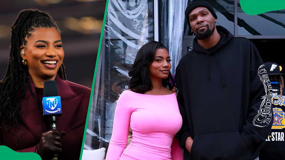 Taylor Rooks and Kevin Durant Taylor Rooks and Kevin Durant