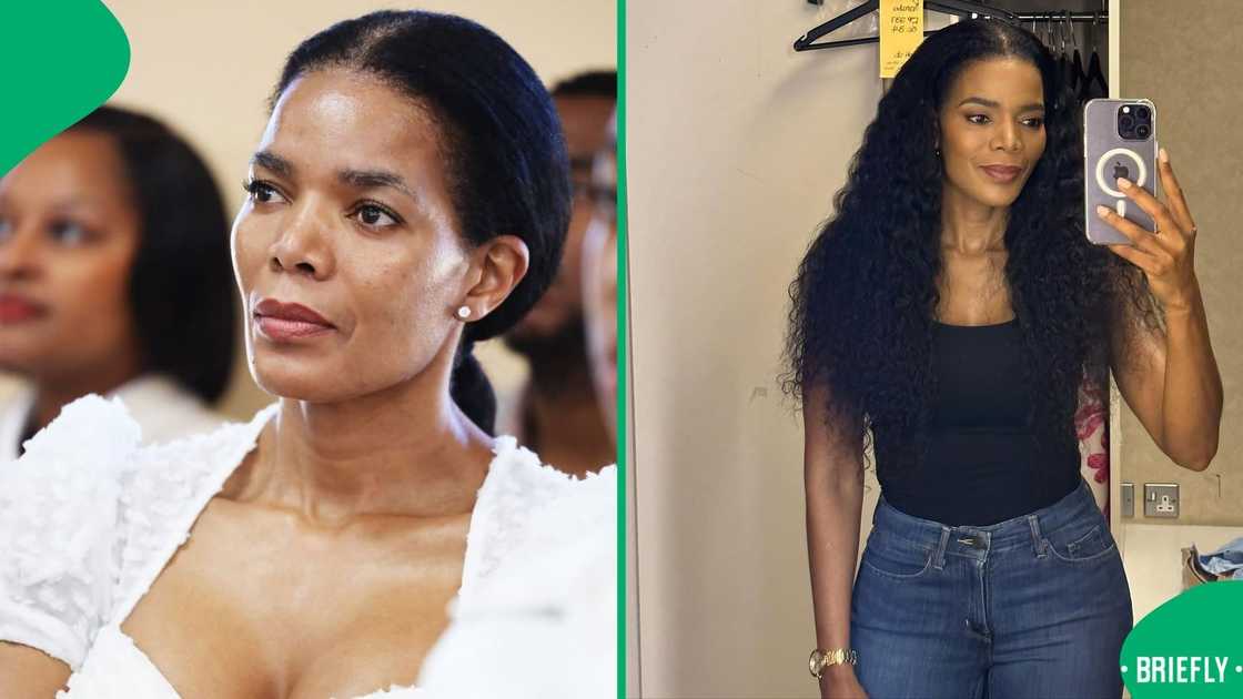 Connie Ferguson stuns at Zozibini Tunzi's wedding Connie Ferguson stuns at Zozibini Tunzi's wedding