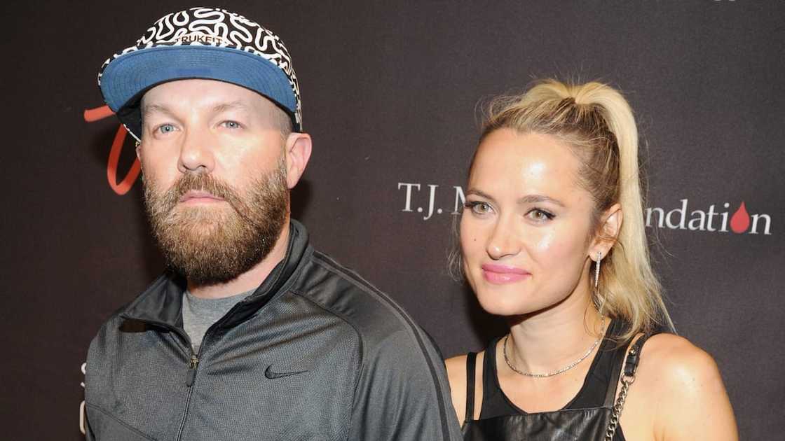 Durst and his ex-wife Esther Nazarov during the Pre-Party for the 2014 Billboard Music Awards at Hyde Bellagio on 17 May 2014. Durst and his ex-wife Esther Nazarov during the Pre-Party for the 2014 Billboard Music Awards at Hyde Bellagio on 17 May 2014.