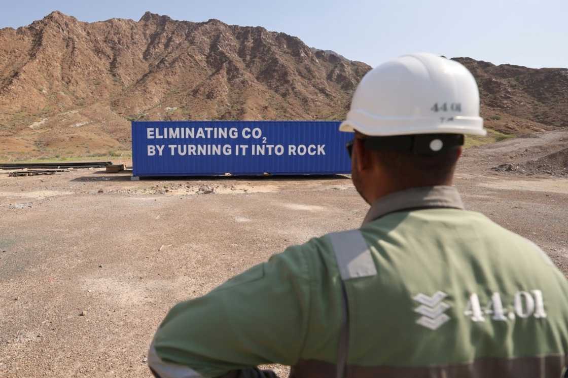 The Fujairah plant will pump C02 into a kilometre-long well The Fujairah plant will pump C02 into a kilometre-long well