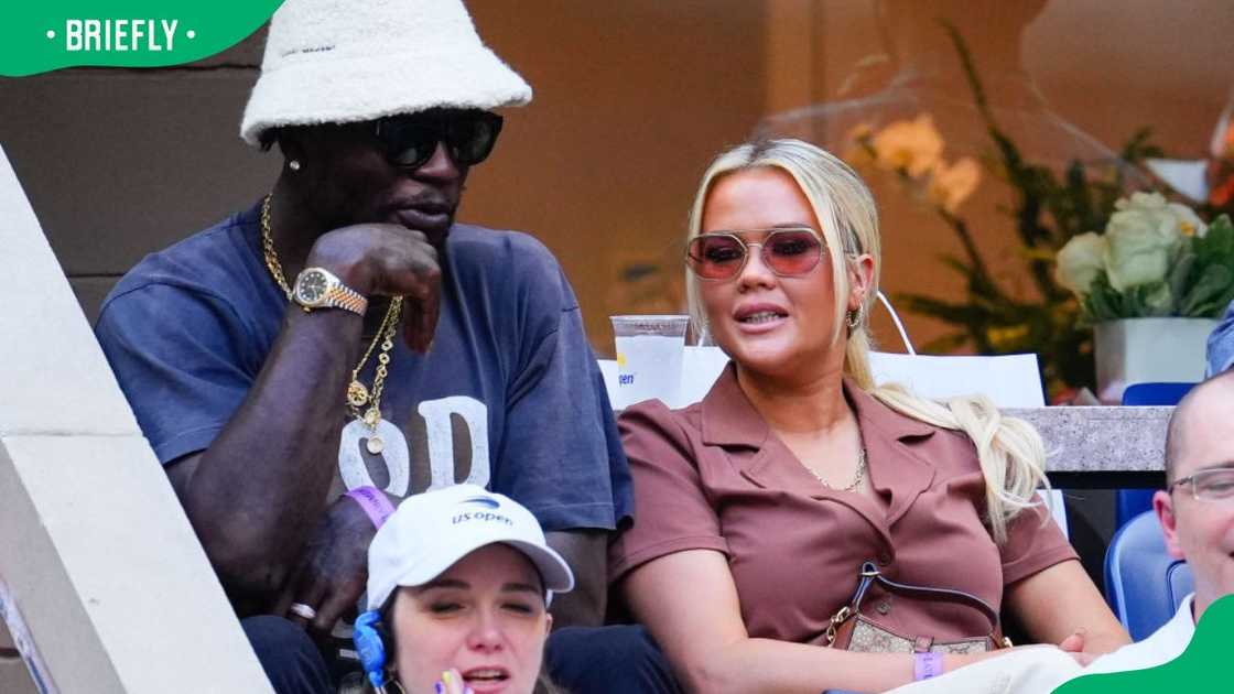 Leonard and Shipley at the 2022 US Open at USTA Billie Jean King National Tennis Center