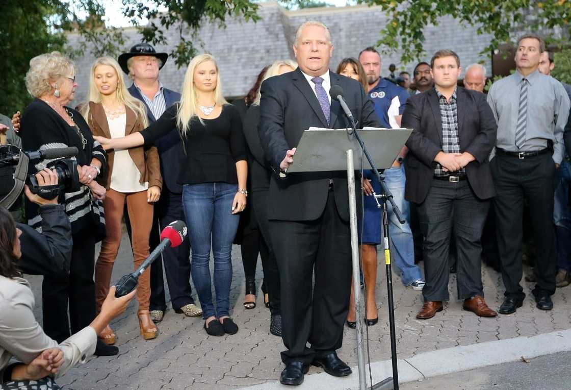 Doug Ford family Doug Ford family