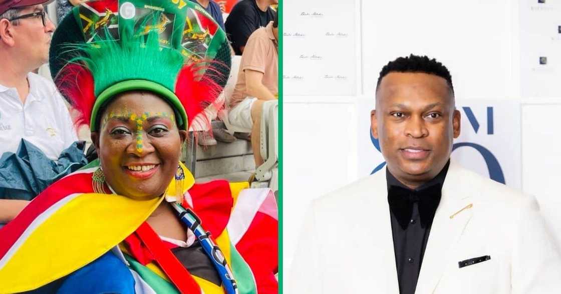 Mama Joy was mistaken for Robert Marawa after posting a picture