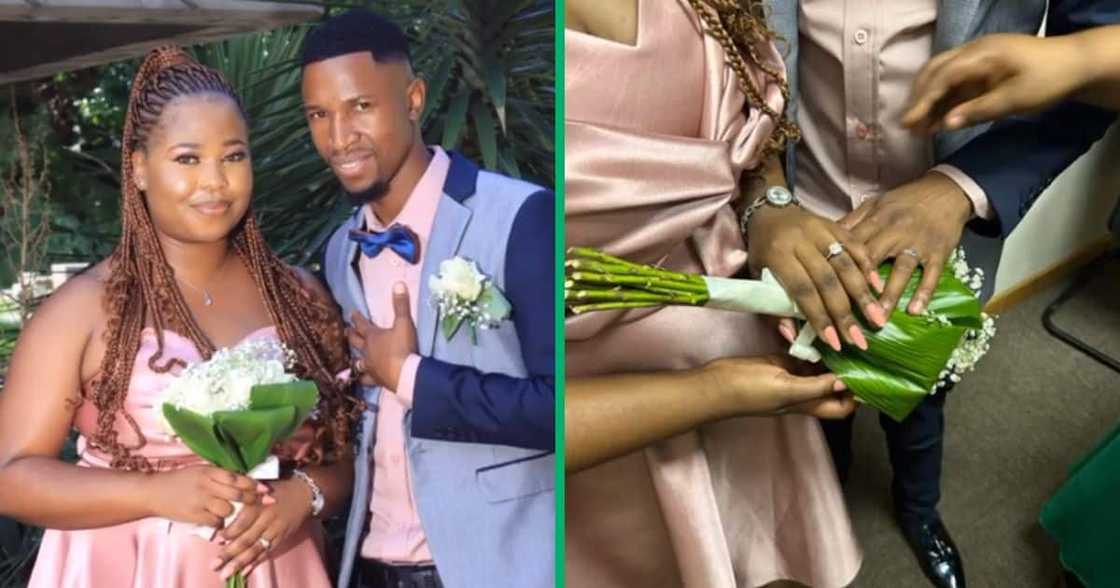 Two love birds decided to take their love and commitment to the forever stage by getting married at Home Affairs. Two love birds decided to take their love and commitment to the forever stage by getting married at Home Affairs.
