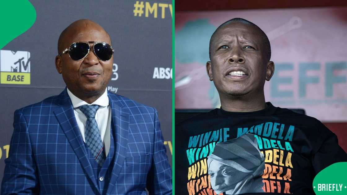 Kenny Kunene has insulted Julius Malema Kenny Kunene has insulted Julius Malema