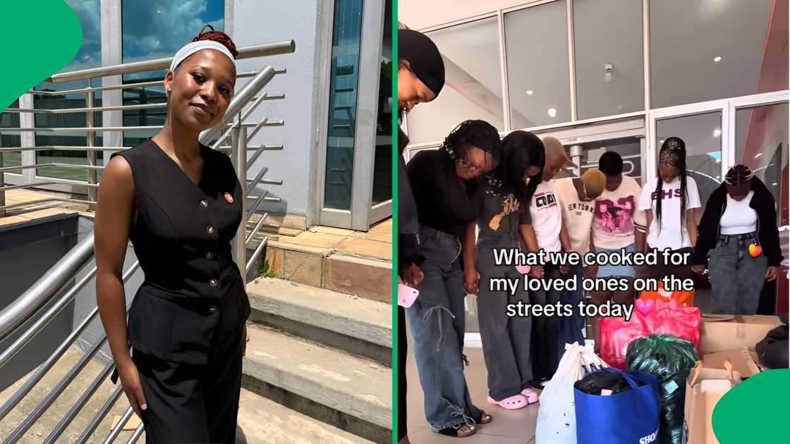 They cooked meals and also gifted them with a few items they needed