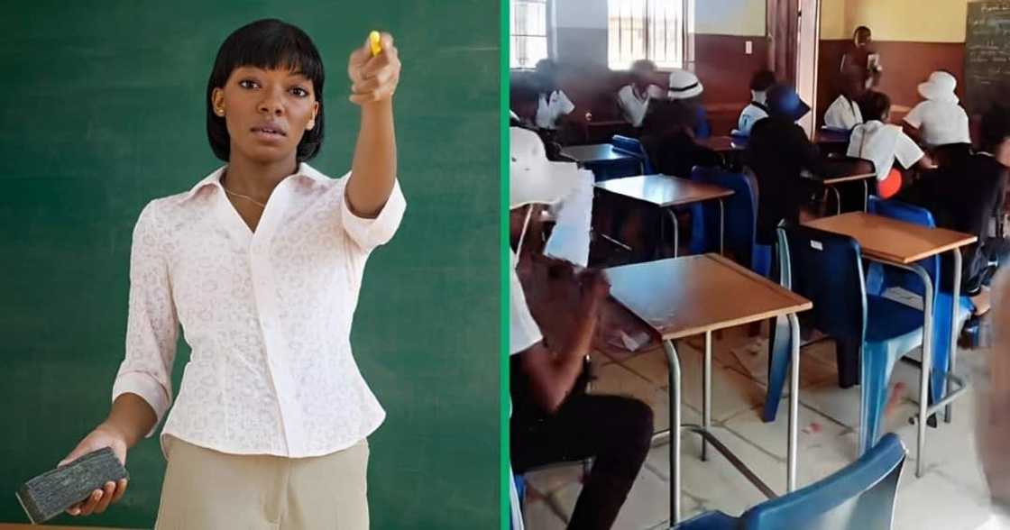 A teacher was stunned by her learners' prank A teacher was stunned by her learners' prank