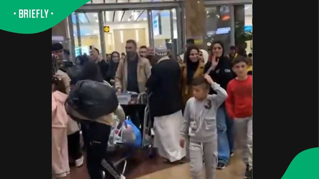 A video went viral. A video went viral.