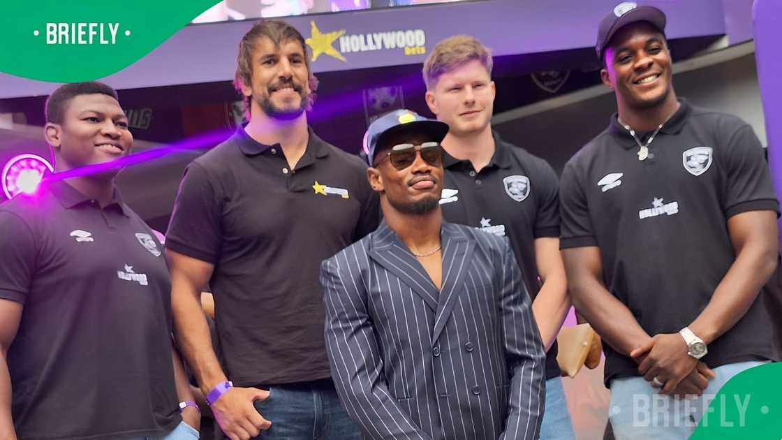 Makazole Mapimpi announced as the new Hollywoodbets ambassador Makazole Mapimpi announced as the new Hollywoodbets ambassador