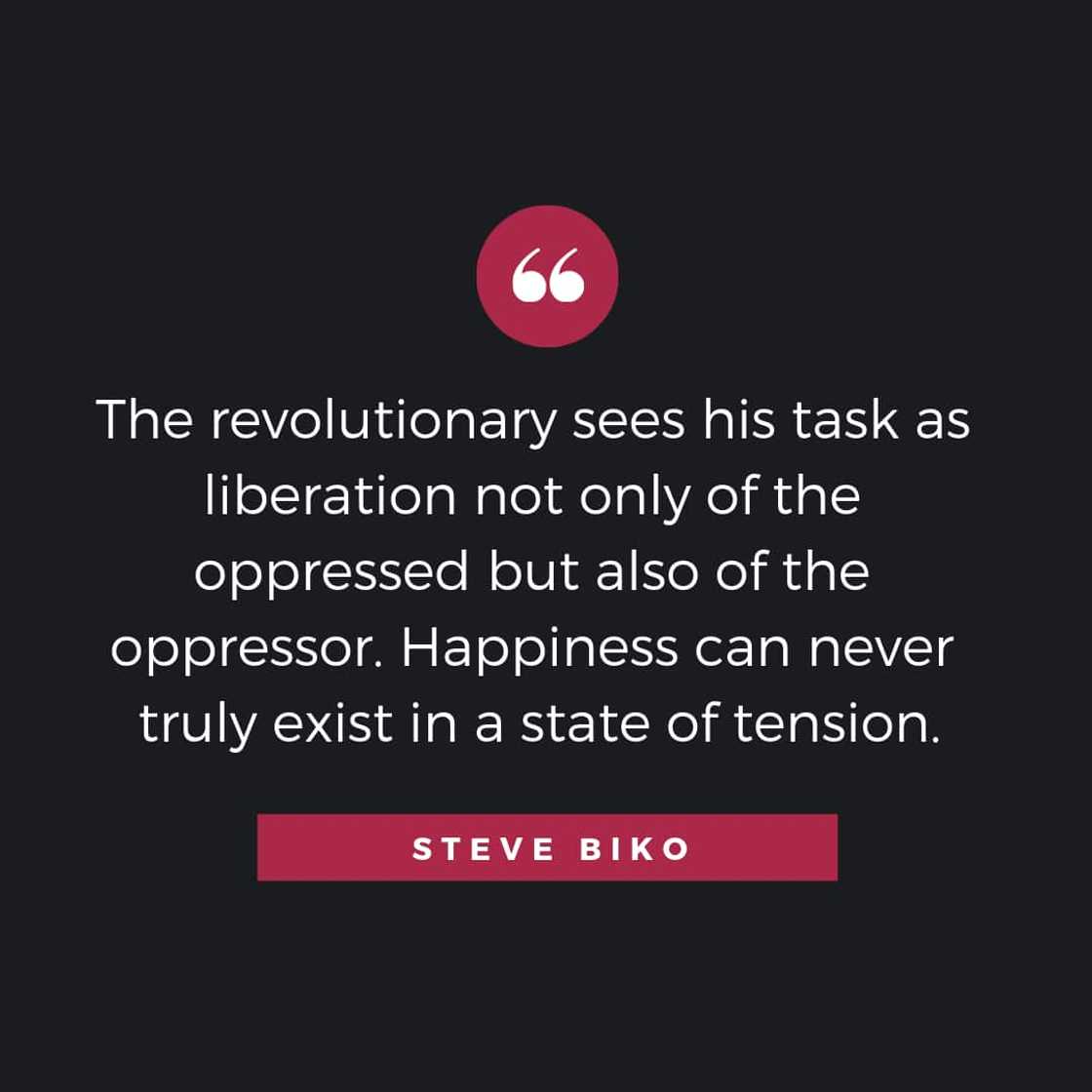 Steve Biko quotes on oppression