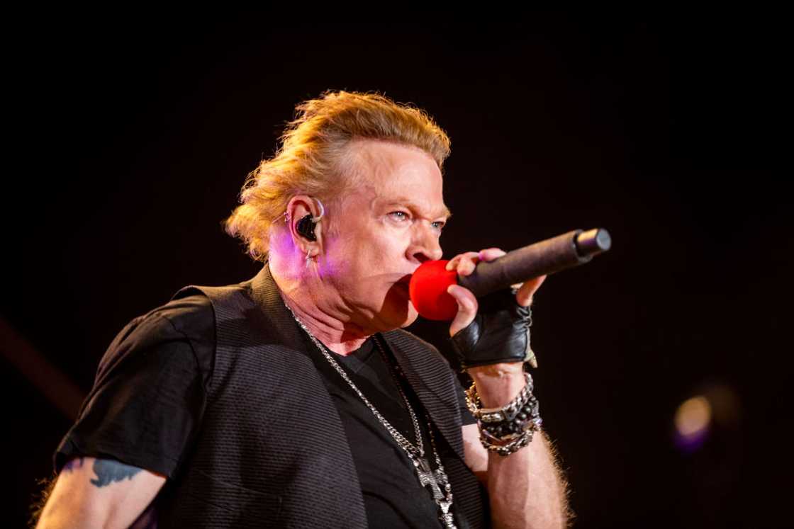 Axl Rose during the Stagecoach Country Music Festival