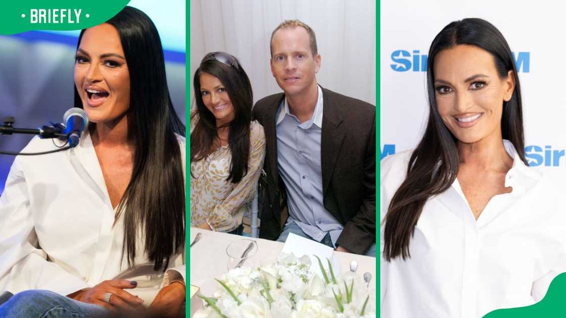 Lisa at the SiriusXM Studios in 2024 (L, R). Barlow and her husband at the 2007 Vida Tequila launch party (C) Lisa at the SiriusXM Studios in 2024 (L, R). Barlow and her husband at the 2007 Vida Tequila launch party (C)