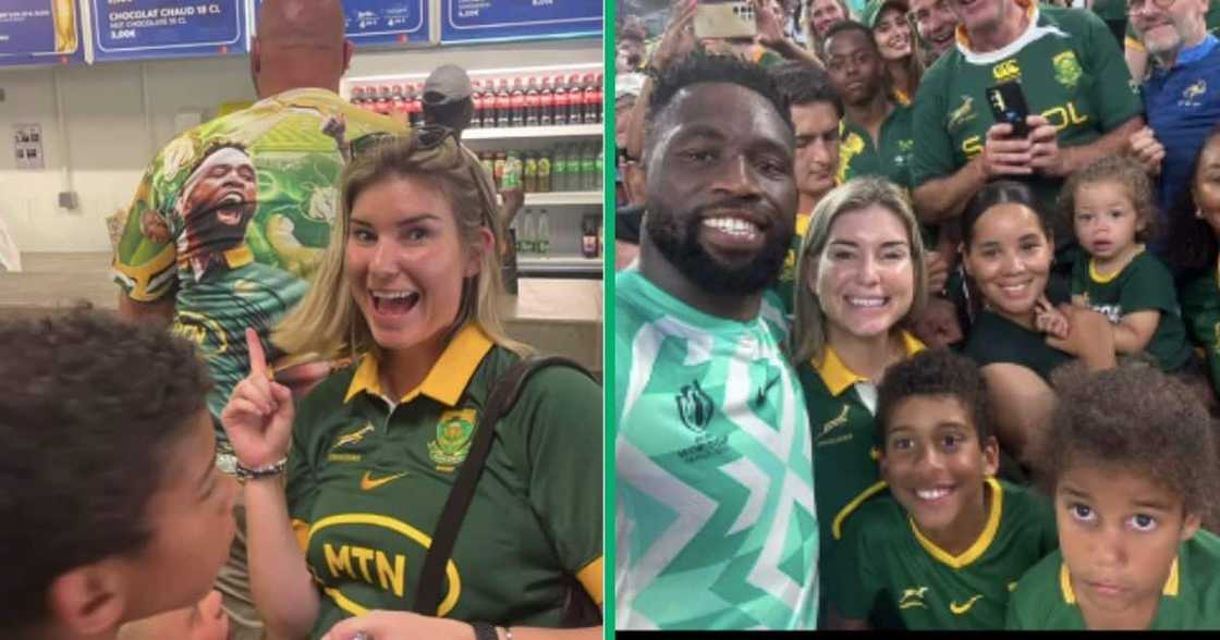 Rachel Kolisi and her family had a fun weekend in Toulon